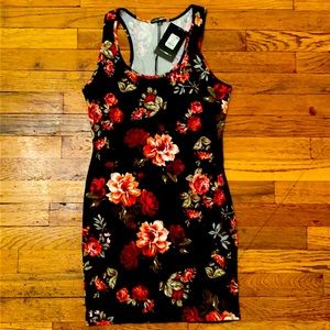 Flower Mini Dress